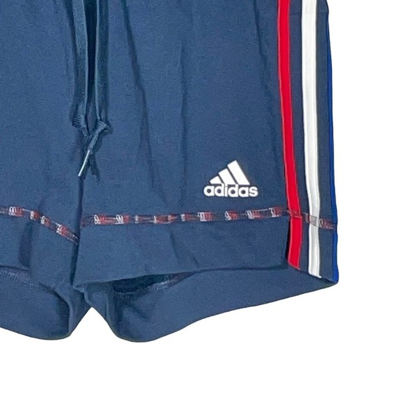 adidas Women's Snowcone Shorts, French terry Navy XS - Picture 4 of 8
